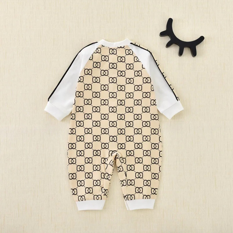 Baby one-piece spring and autumn cotton baby long-sleeved crawling clothes newborn clothes autumn clothes rompers