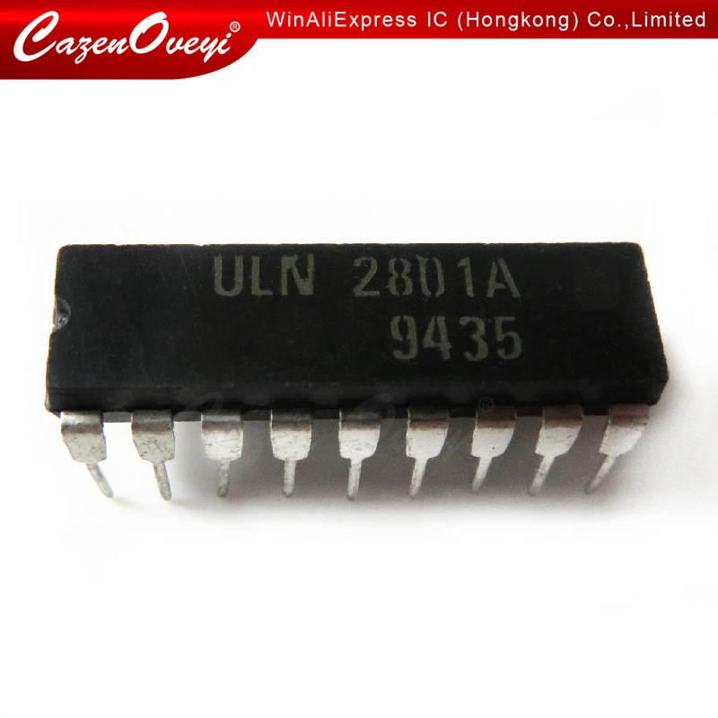 5pcs/lot ULN2801A ULN2801 DIP-18 In Stock