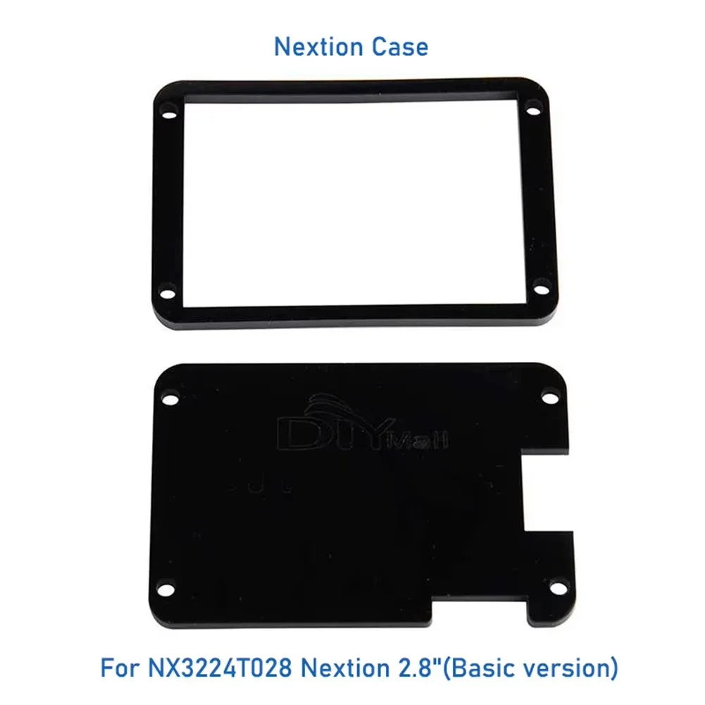 Nextion 2.8 inch USART HMI LCD Touch Display Screen Module NX3224T028 Basic Version + Black Shell Case for Arduino Raspberry Pi