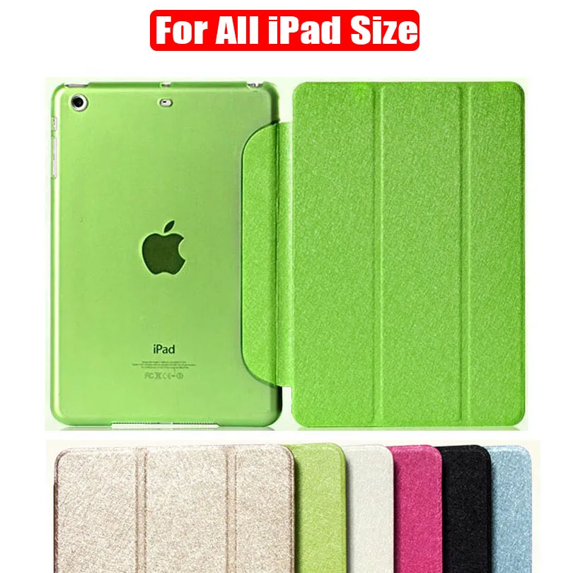 Luxury Stand PU leather Case For ipad 10.2 Air 9.7 Pro 11 Smart Cover Translucent Clear back Case For iPad Mini 6 5 4 3 2 1