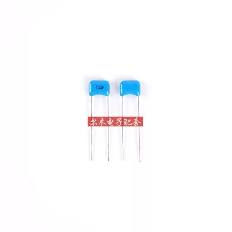 Original imported Japanese precision CBB film capacitor with 0.015UF/15NF/153 63V pin spacing of 5mm