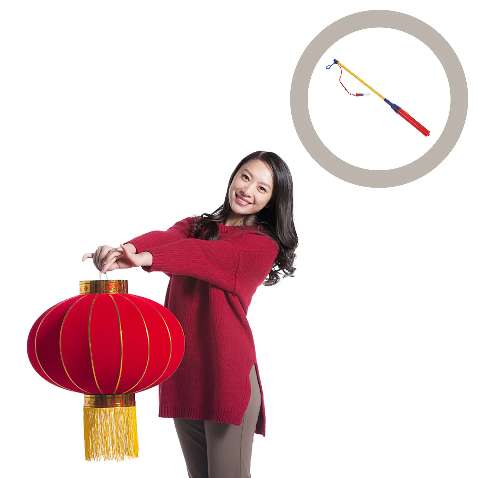

4pcs 39Cm Lantern Stick Premium Led Decorative Energy Saver Festival Lighting Electronic Lamp For Christmas Halloween Birthday