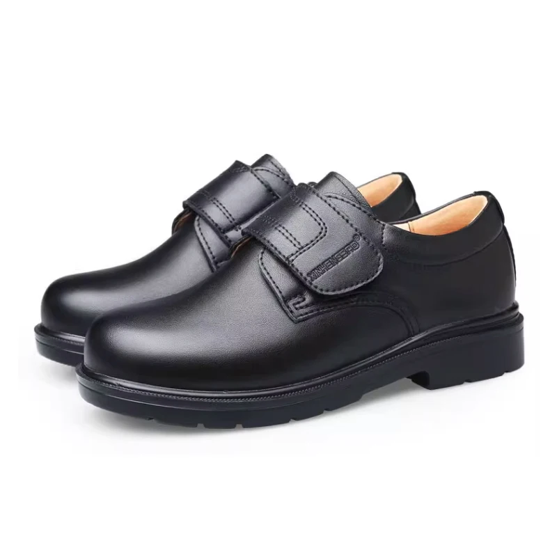 Large Size Boys Shoes for Boy Comfortable Shoe Children Boy Men Black Light Soft Bottom Loafers Children's Kids Barefoot Mother