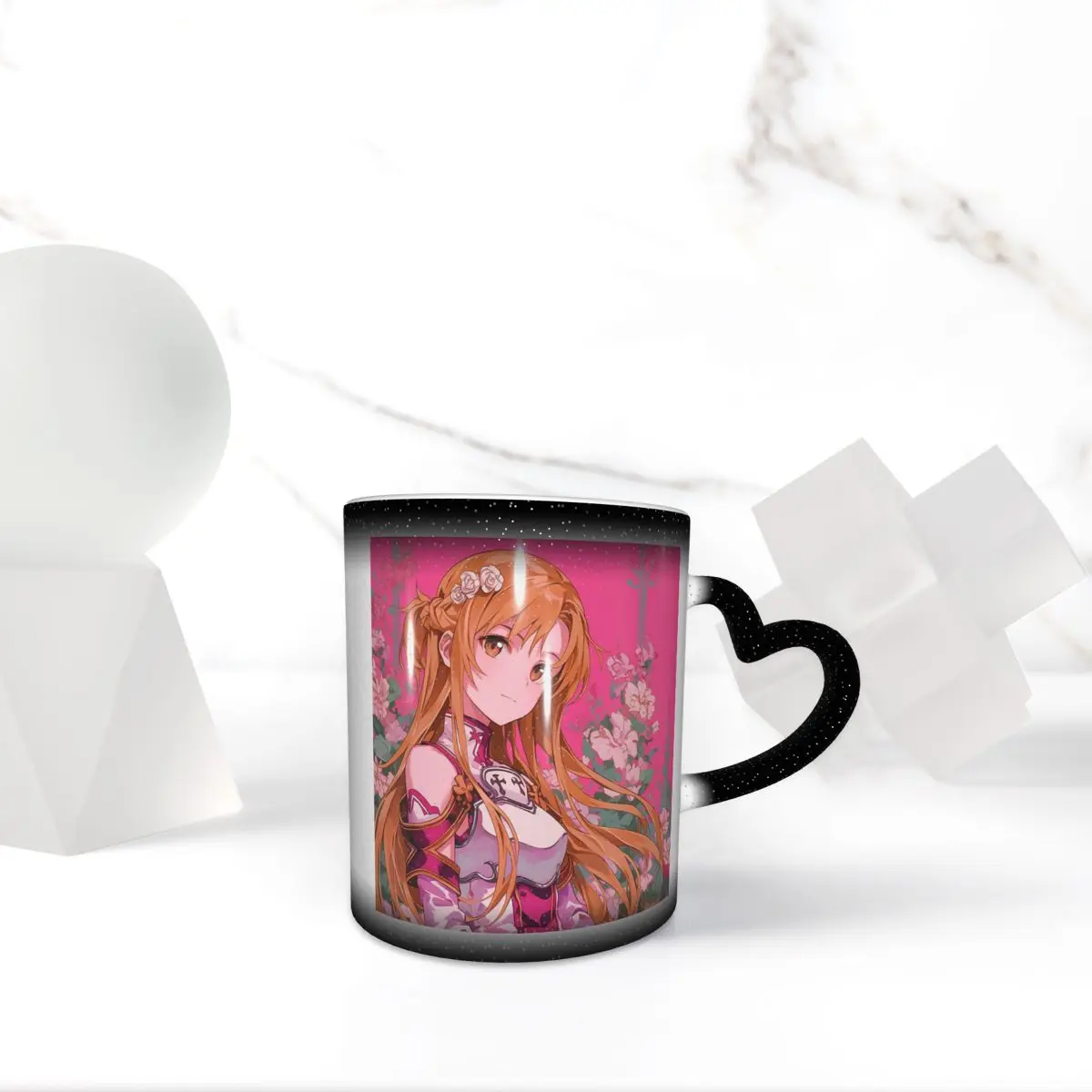 Sword Art Online Mug Funny Ceramic Coffee Cups Tea Mugs Milk Cup Drinkware Gifts for Woman Man