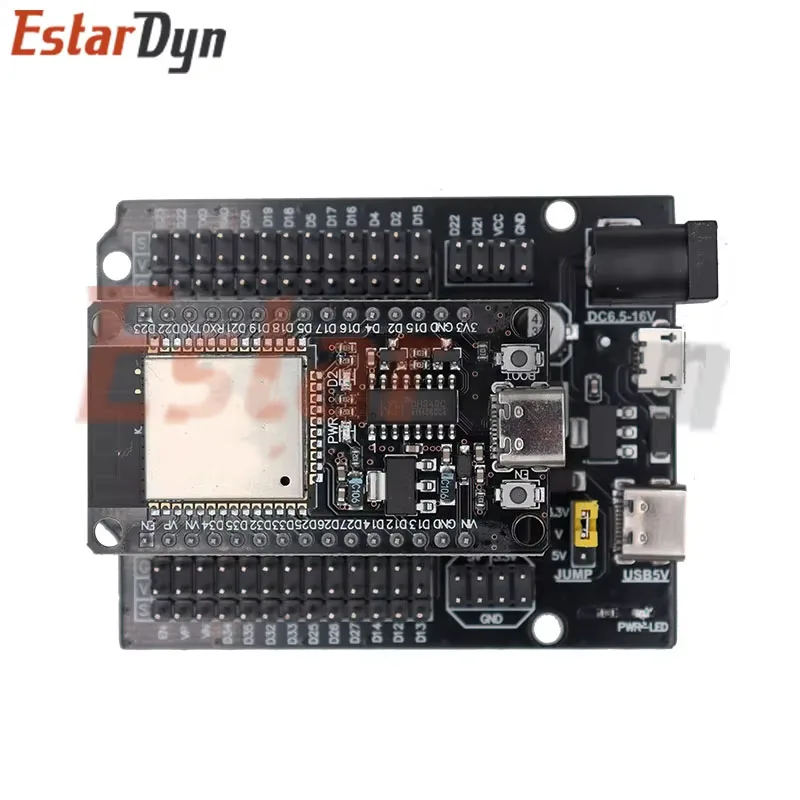 ESP32 Development Board TYPE-C Usb CH340C Wifi + Bluetooth Ultra-Low Power Dual Core ESP32-DevKitC-32 ESP-WROOM-32 Uitbreidingskaart