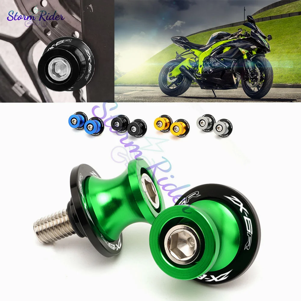 Bobines de bras oscillant, vis de support coulissant, boulons CNC 8MM, accessoires de moto pour Kawasaki ZX6R ZX-6R ZX 6R zx 6 R 636 2011-2023 2024