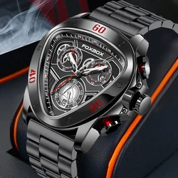 LIGE Fashion Mens Watches Top Brand Luxury Business Watch Men Casual Sport Waterproof Chronograph Wristwatch Relogio Masculino