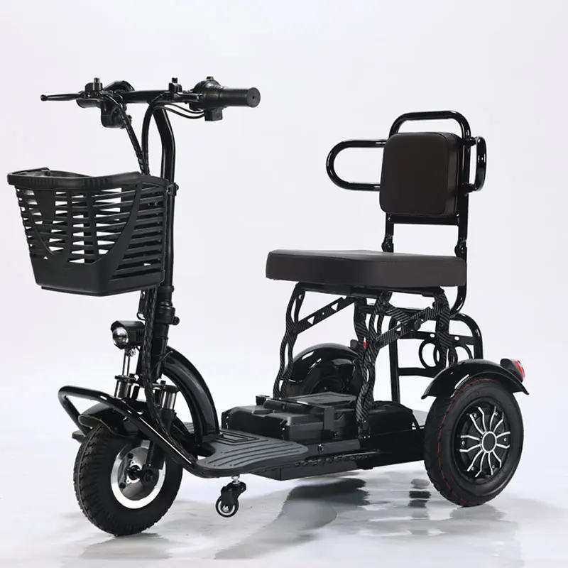 

electric city bike Small three wheeled electric motorcycle three wheeled electric bicycle wheelchair and scooter