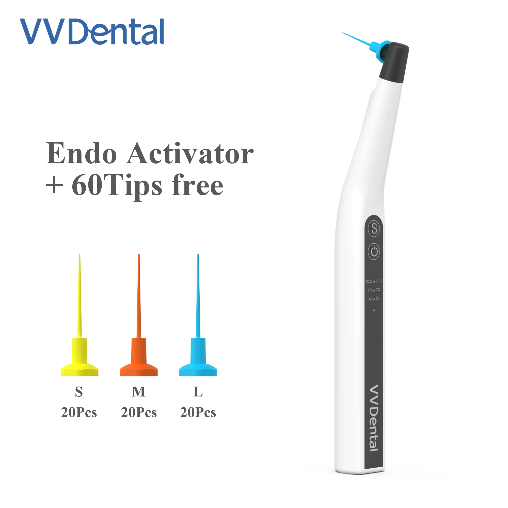 VVDental Oral LED Sonic Irrigator Endo Datei Aktivator Für Wurzelkanal Behandlung Dental Endodontie Reinigung Spülen Werkzeuge
