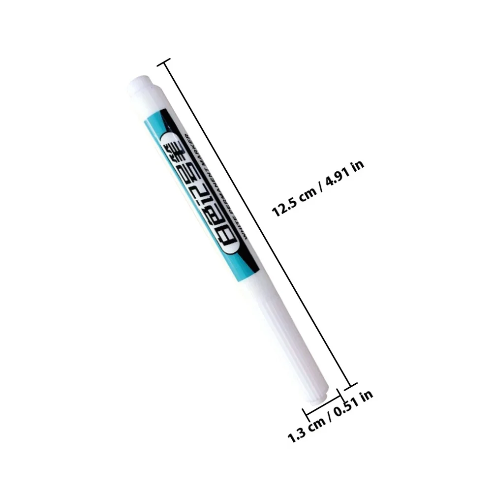 10 قطعة علامات دائمة متعددة الأغراض كتابة سلسة حبر غير قابل للتلاشي قائم على الزيت أقلام تحديد مرئية واضحة لأعمال النجارة المعدنية