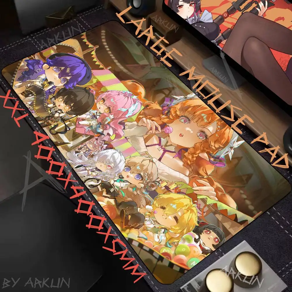 

XXL 3.2 New Wallpaper Wuthering Waves Sigrika Mouse Pad Gaming Mousepad Anime Girl Desk Mat E-Sports Office PC Mice Mat