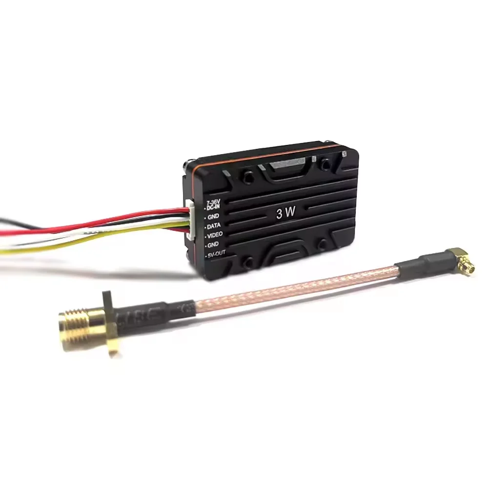 

TLF TYI FPV Analog HD 5.8G 48CH 3W FPV Transmitter System for RC FPV Airplane VTX for