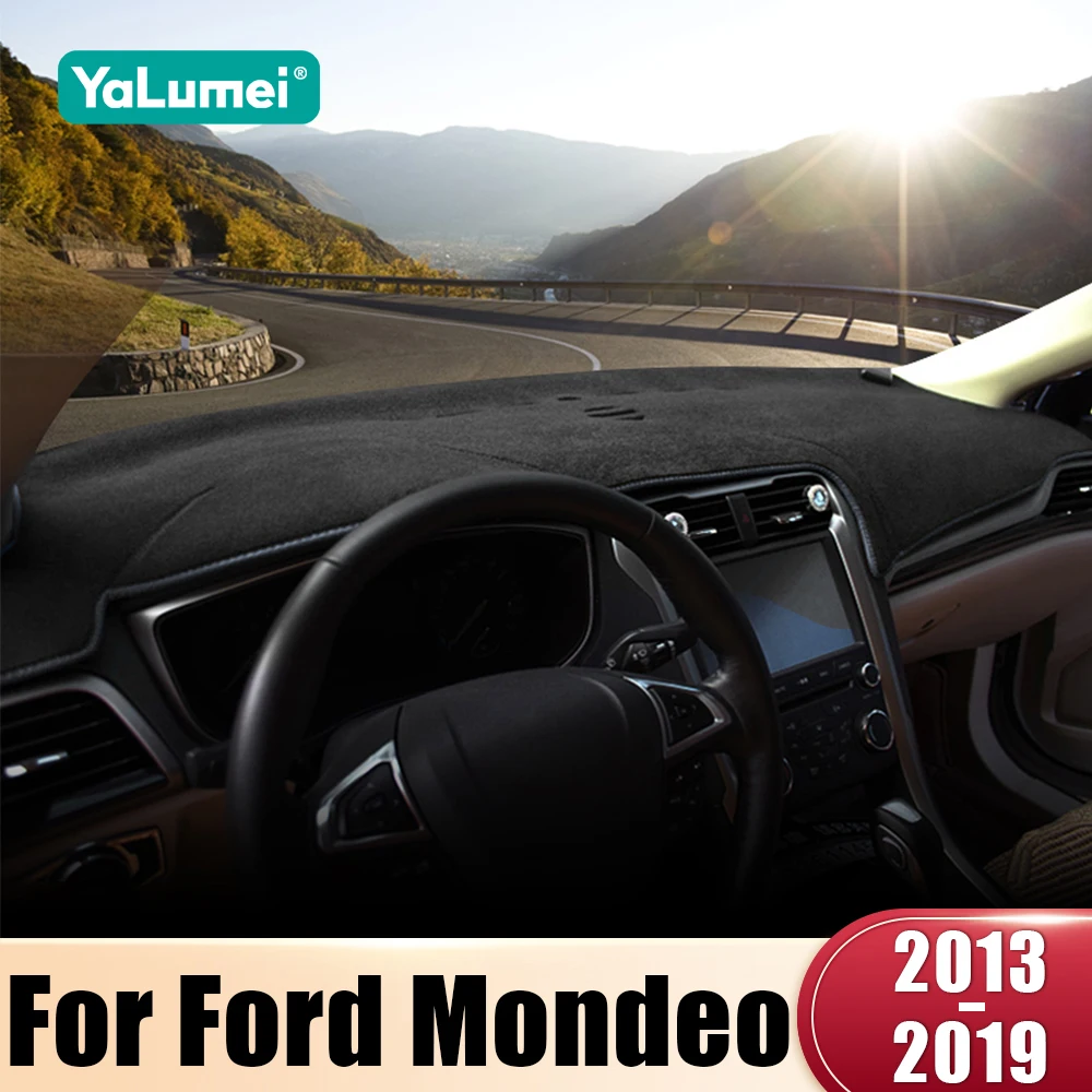 Für Ford Mondeo 5 MK5 Fusion 2013 2014 2015 2016 2017 2018 2019 Auto Dashboard Abdeckung Vermeiden Licht Matten Schutz auto Zubehör