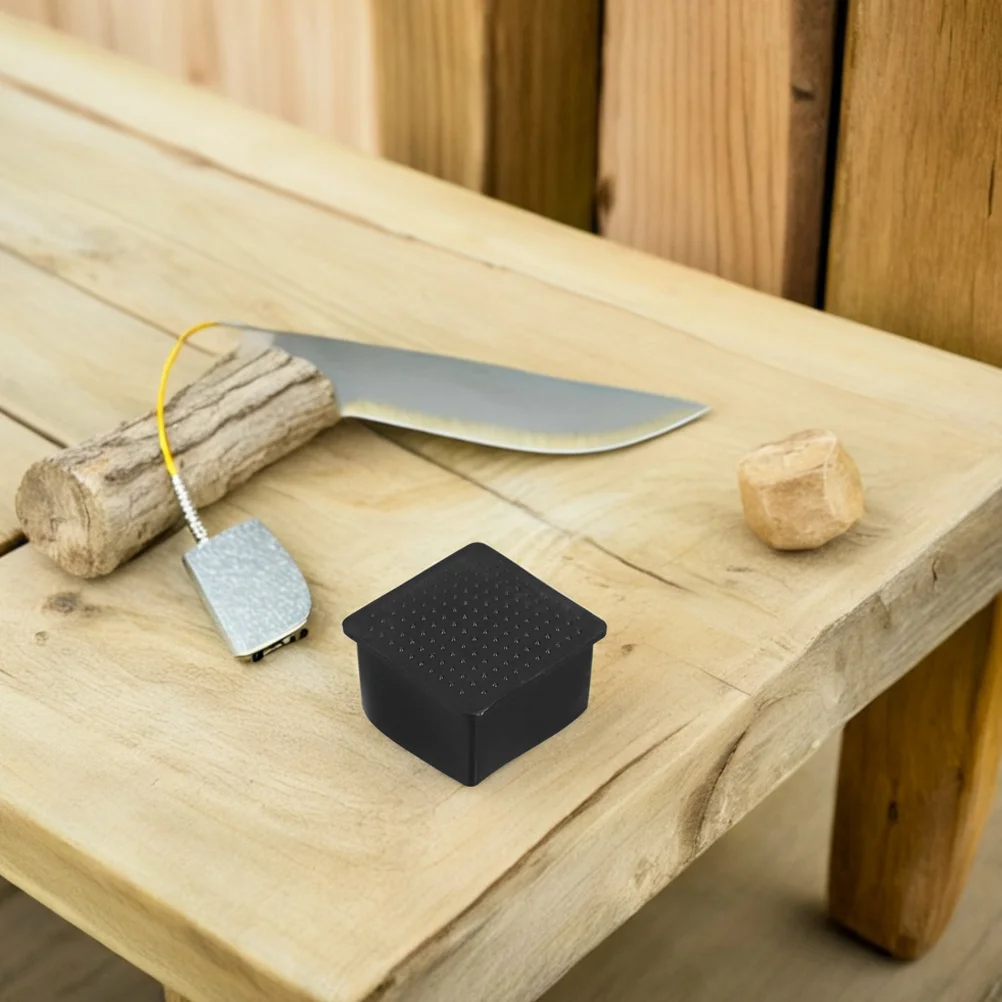 

10Pcs Square Furniture Leg Caps Soft Chair Feet Protectors Floor Protection Anti-Slip End Caps for Table Chair