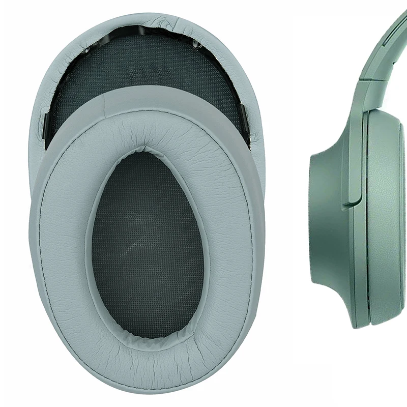 Replacement Ear Pads For Sony MDR 100A 100AAP H600A Headphone Accessories Earpads Headset Ear Cushion Repair Parts Leather