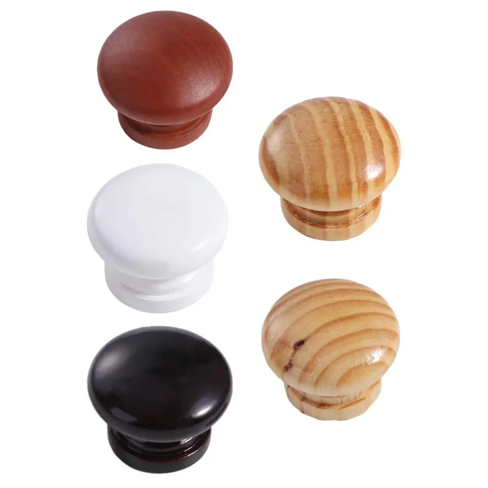 Polished Finish Circular Drawer Handles Rust-Resistant Easy-Grip Design Dresser Furniture Door Knobs Beautiful Texture