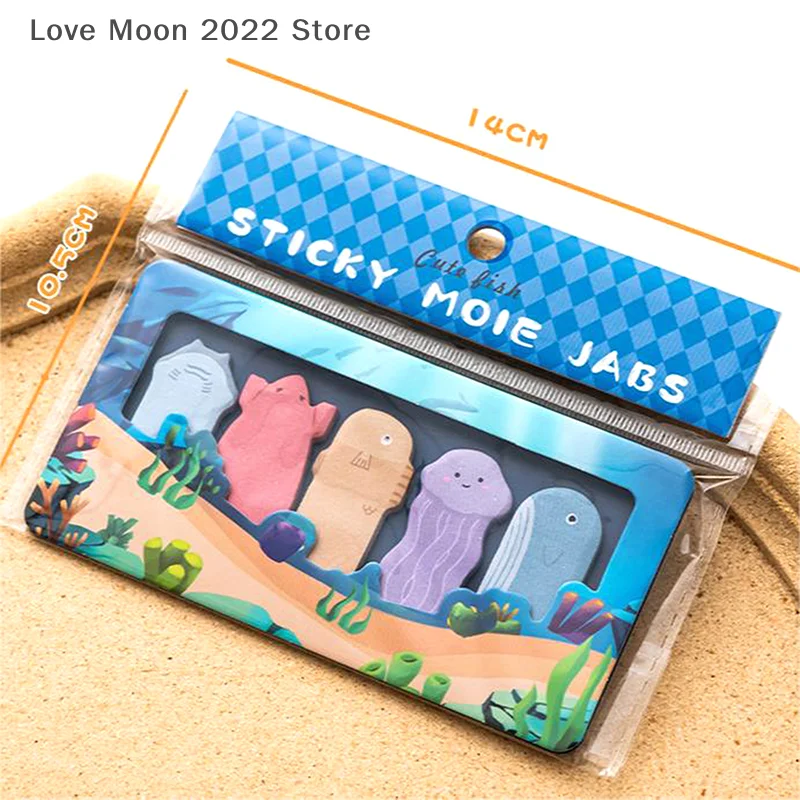 150 แผ่นน่ารักการ์ตูนสัตว์รูปพิเศษ Sticky Notes Creative Kawaii Mini N ครั้ง Sticky Notes เครื่องเขียนอุปกรณ์โรงเรียน