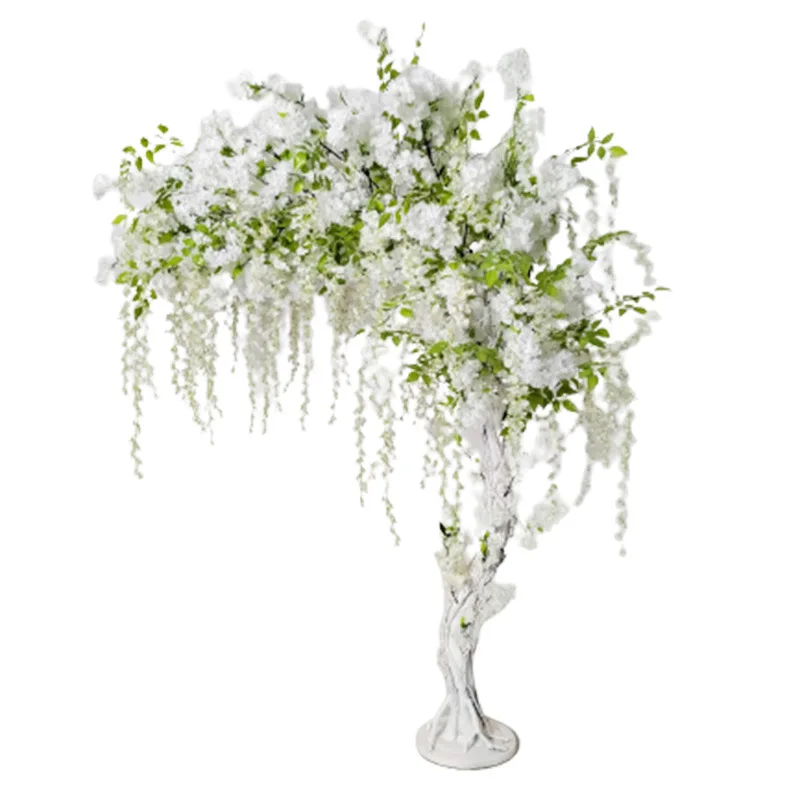 

Simulation, wisteria flower, tree fake flower, decoration, wedding, decoration, garden