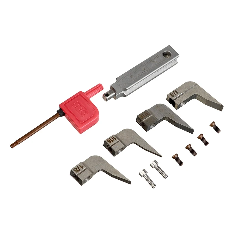 KM-17PRO Woodworking Planer with Trimming Function and Walnut Handle Replaceable blade Bottom Cleaner Set