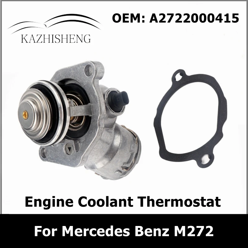 

Термостат охлаждающей жидкости двигателя для Mercedes Benz M272 W204 W221 W251 W164 A 2722000415 2722000415