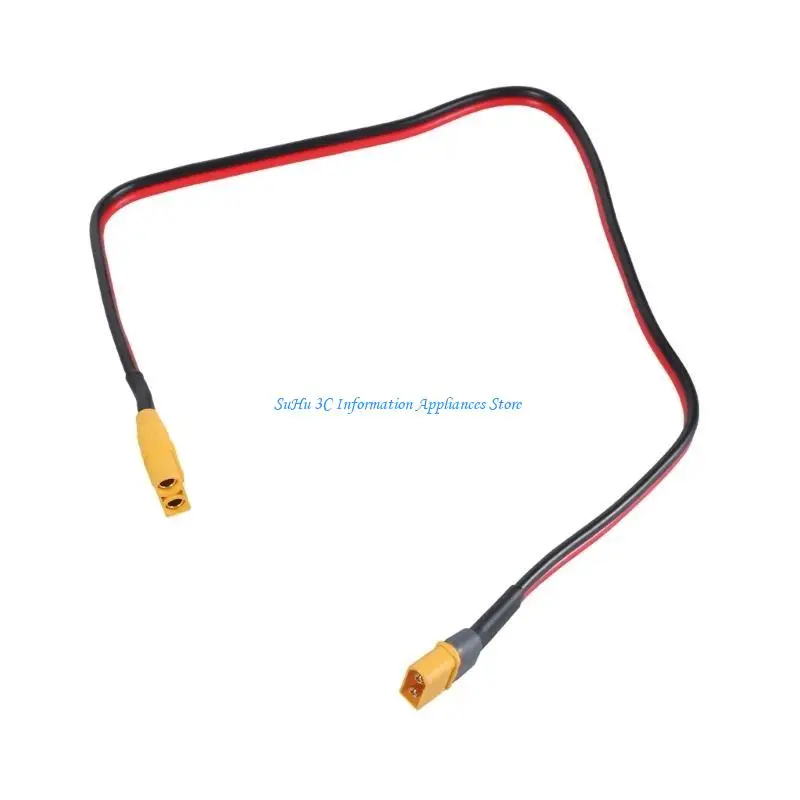 XT60 ذكر إلى XT90 شاحن أنثي كابل 12awg لتحويل البطارية 61-366 سم #1