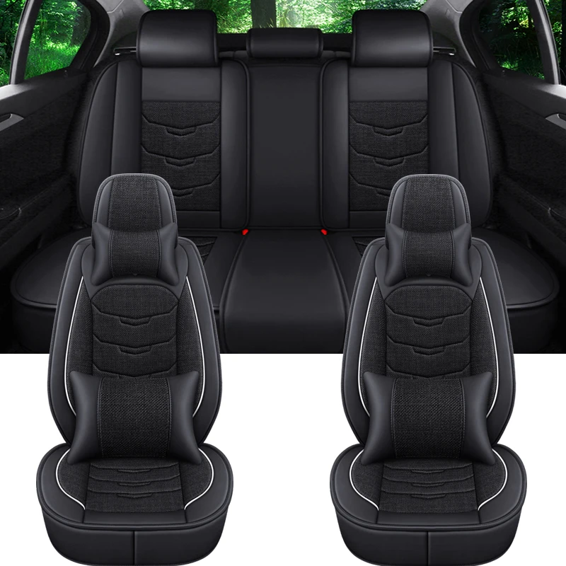 Универсальный 5-местный чехол на автомобильное сиденье с полным покрытием для VW Polo Atlas Jetta Bora Eos Sharan Variant Beetle Scirocco UP, автомобильные аксессуары Универсальный 5-местный чехол на автомобильное сиденье с полным покрытием для VW Polo Atlas Jetta Bora Eos Sharan Variant Beetle Scirocco UP, автомобильные аксессуары
