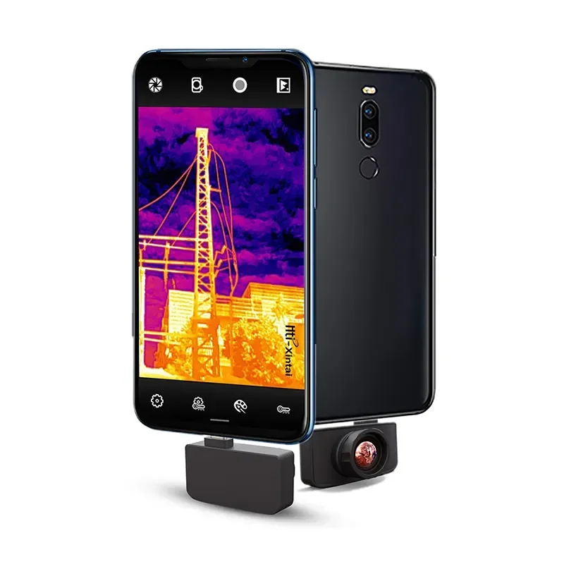 

Portable Model Mobile Phone Infrared Thermal Imager Camera for Outdoor Hunting Indoor Inspection