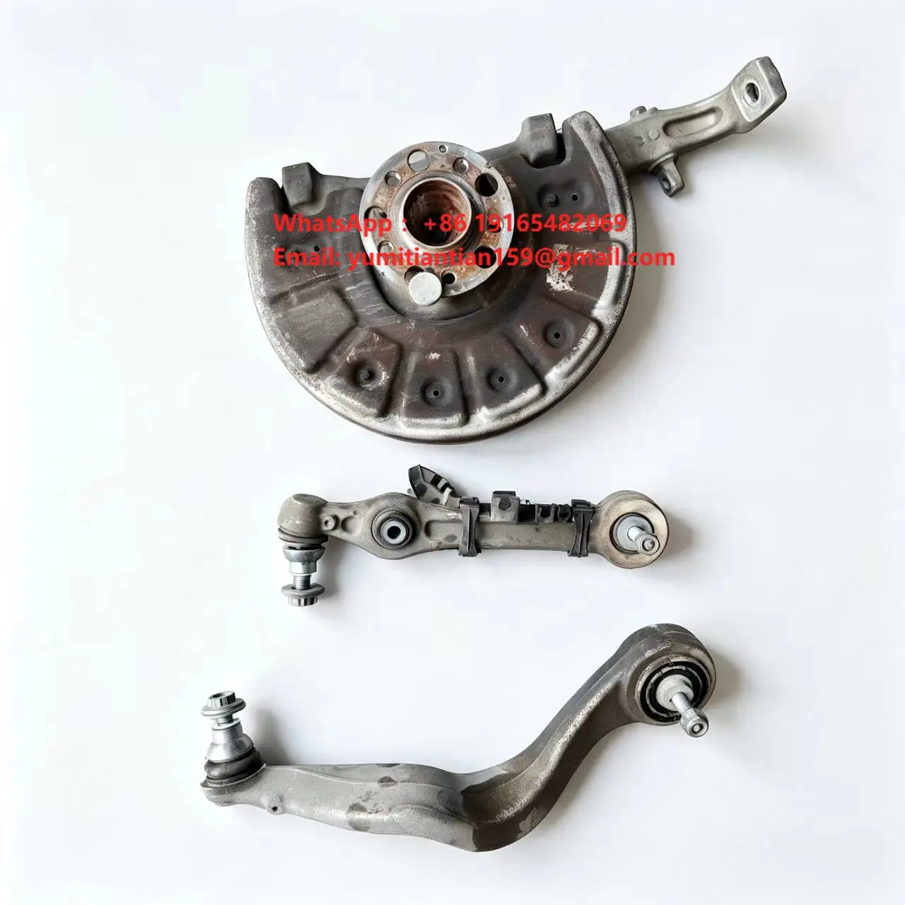 Used Car Front Knuckle Hub Control Arm Set OE 2903306600 for Mercedes Benz GT290 GT53 AMG Original Dismantled Auto Parts