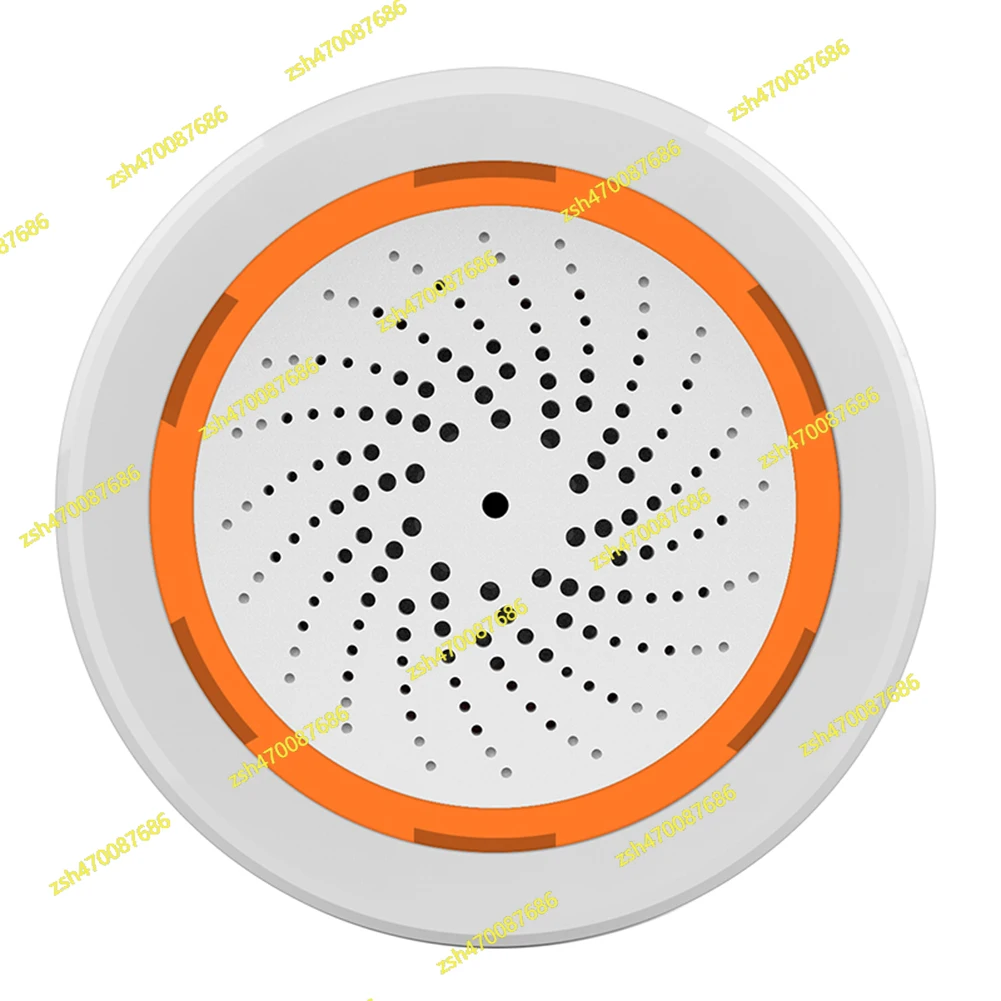 

Датчик звука и света Tuya Zigbee, умная сирена, сигнализация для домашней системы безопасности, поддержка системы дистанционного управления через приложение, работает с TUYA Smart Hub