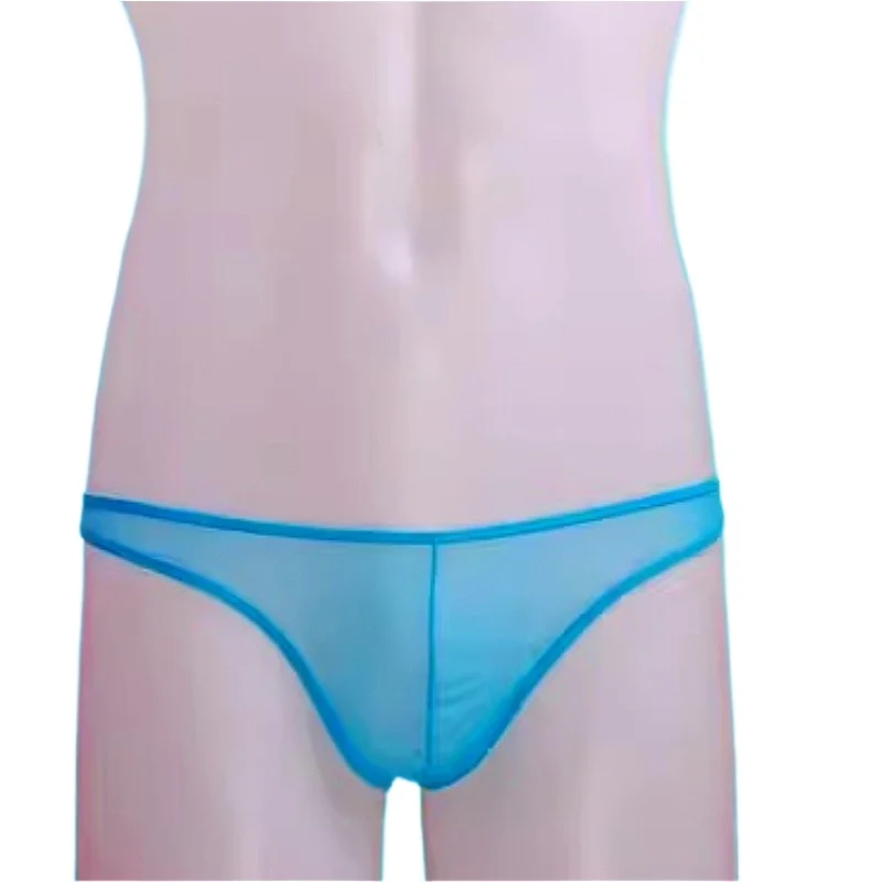 

Прозрачные сексуальные мужские трусы-брифы из сетки с низкой посадкой, облегающие, эластичные, дышащие