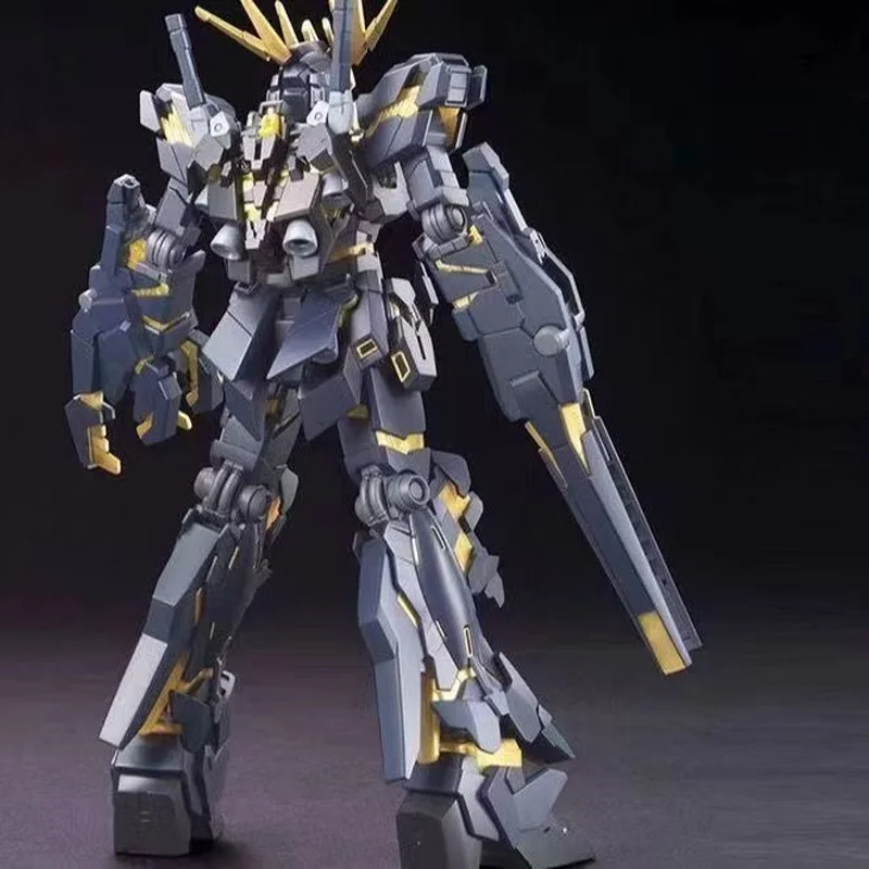 XD UNICORN-02 RX-0 BANSHEE Goddess Of Fate HG 1/144 Assemble The Model Action Figures Toy Gift Desktop Decoration Collectible