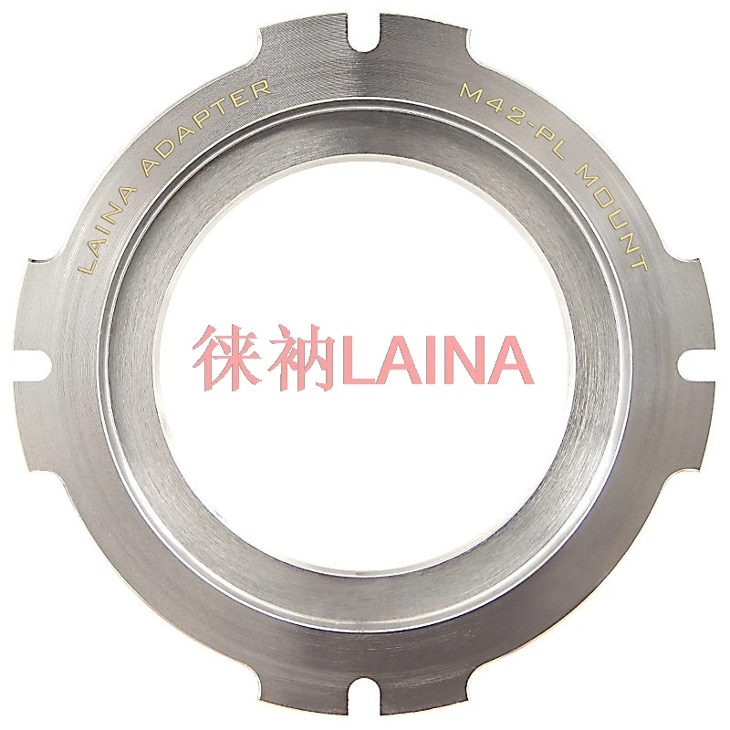LAINA M42-PL Mount Adapter Ring Cinema Video Production Fitting M42 Screw Mount Lenses to ARRI Sony Cameras