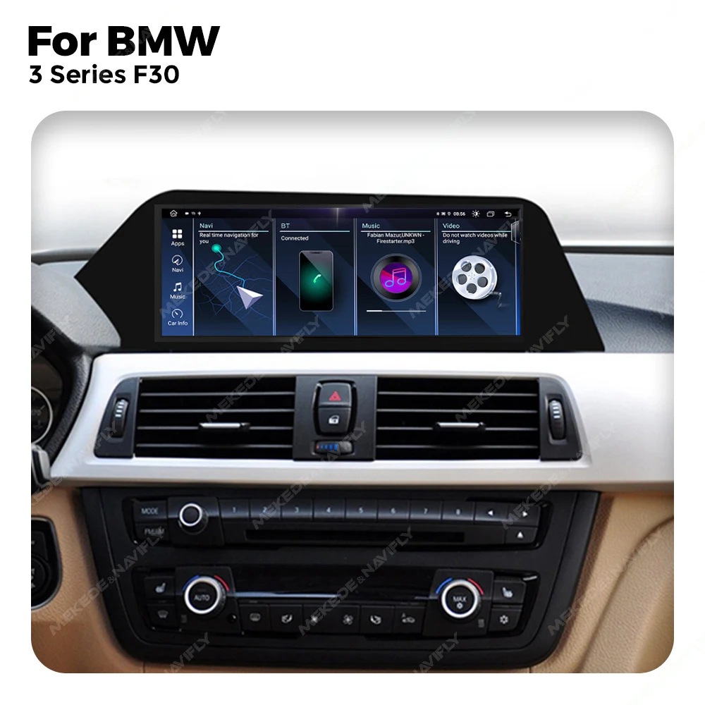 Android All in one Blade Screen for BMW 3 Series F30 F31 F32 F33 F32 F33 F36 NBT Car radio Multimedia video Player GPS Carplay