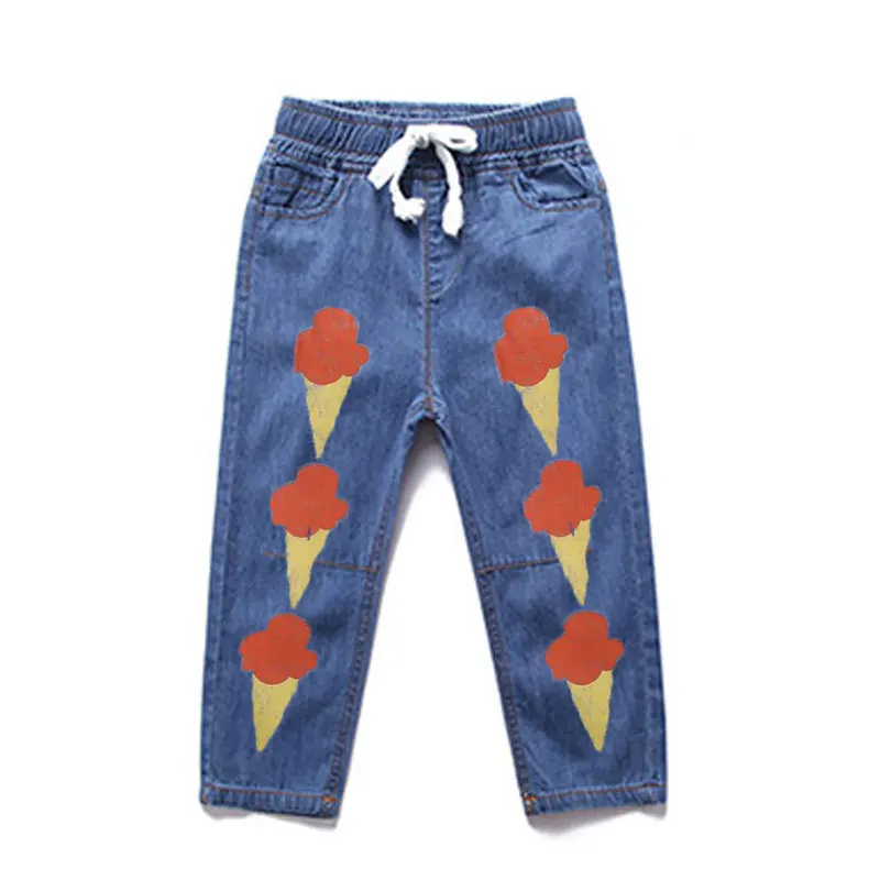 Children\'s Anti-mosquito Pants 2022 Summer Baby Bell Bottoms Boys Girls Denim Trousers for Kids Teenager Casual Joggers Clothing