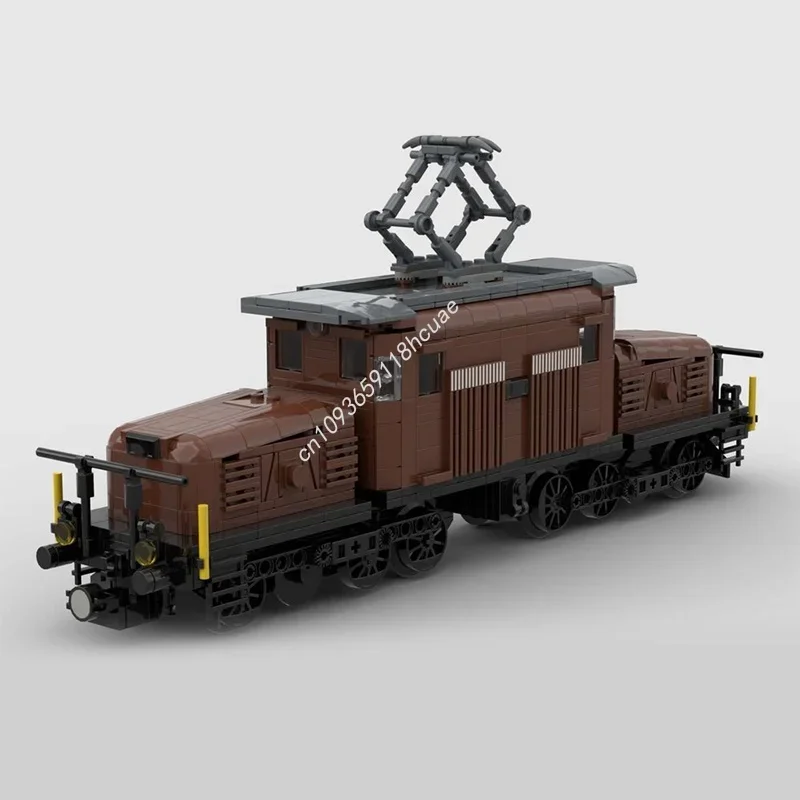 

929pcs MOC DE 6 Trained Model Building Blocks Construction DIY Creative Idea Education Festival Gift Brick Toy Birthday