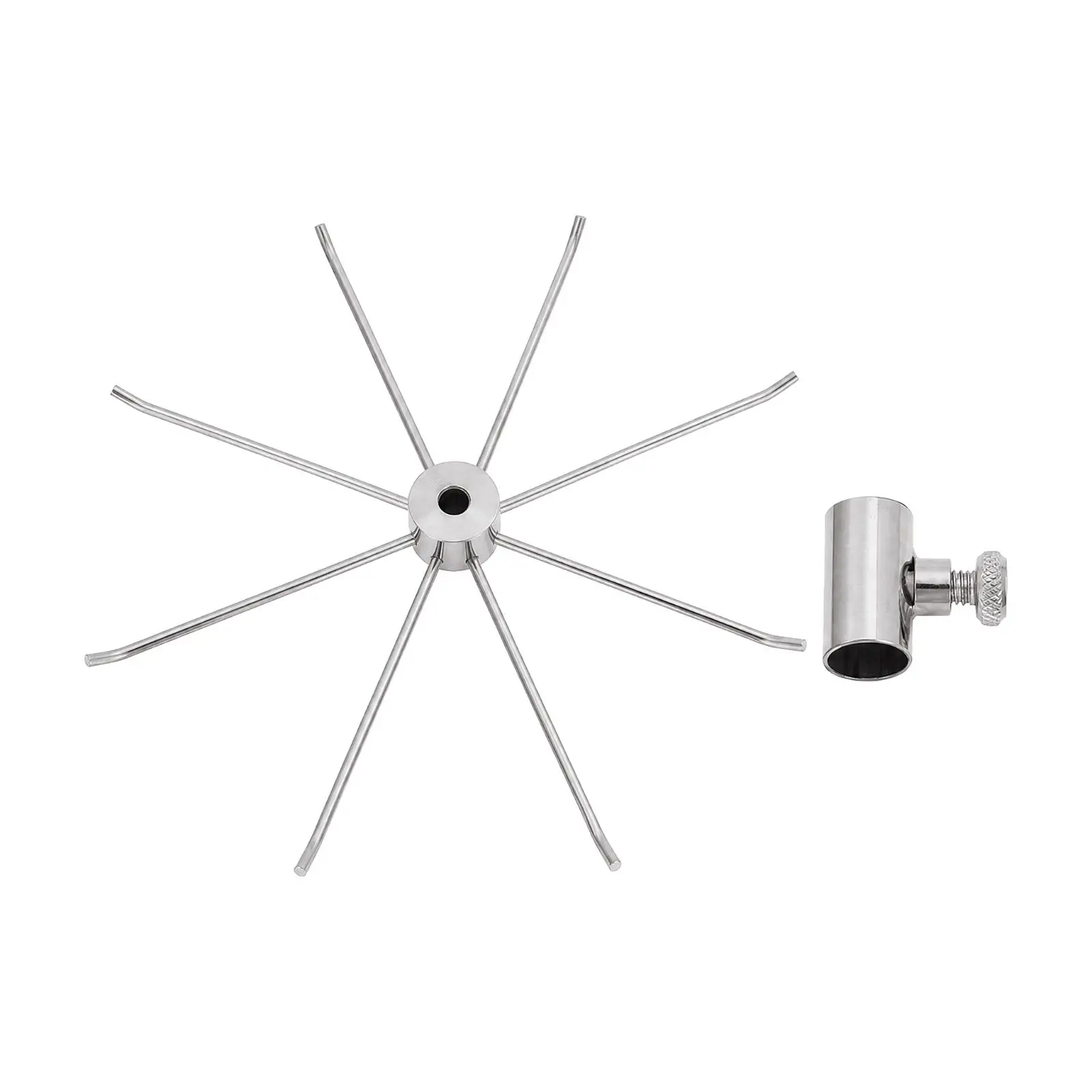 Stainless Steel Jewelry Organizer Rotating Display Rack for Bracelet Necklace Storage Countertop Mounted Stand