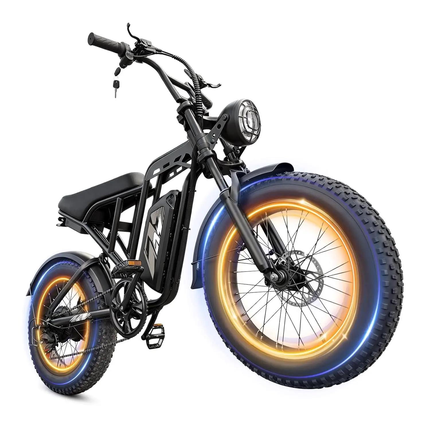 1500W Peak Motor 20x4 Fat Tire Electric Bicycle 30MPH 60Miles Range UL2849 Certified Adult Commuter, Customized