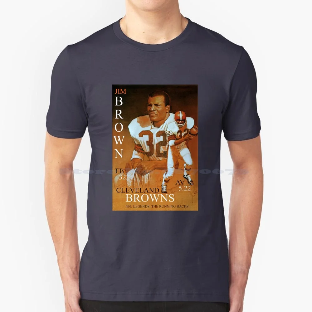 Jim Brown T Shirt 100% Cotton Tee Eleven Jim Hopper Millie Bobby Brown Dustin Henderson Steve David Harbour Jim Brown Will