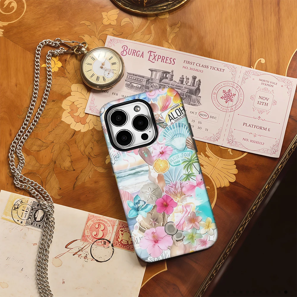حافظة هاتف Primark Haul لهاتف آيفون 16 15 14 13 12 11 X XS XR XSMAX 7 8 Pro Max Plus غطاء خلفي مزدوج الطبقة