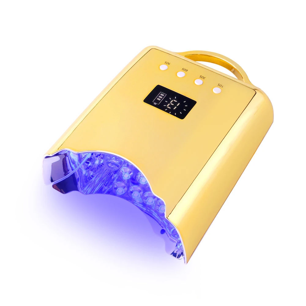 New 78W Stored Nail Light Light Therapy LED Nail Light Therapy Machine Quick Drying Rechargeable Nail Light Cosmetics Wholesale