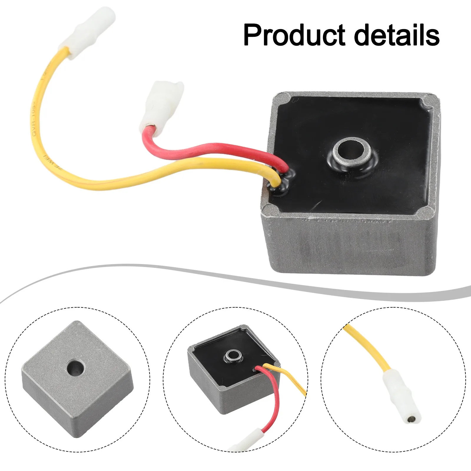 Alternator Regulator Engine Control Equipment Stability Compact Size Non-Professional Use For 491546 For 691188