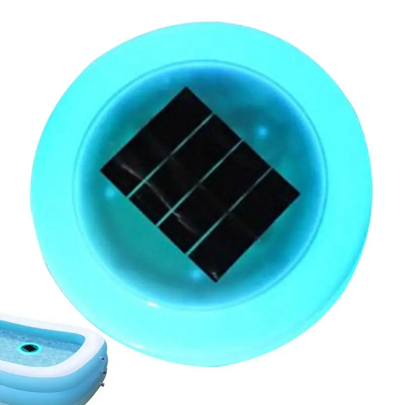 Floating Pool Lights Solar Powered Ip68 Waterproof Outdoor Swimming Pool Light Outdoor LED Glow Pool Lights That Float