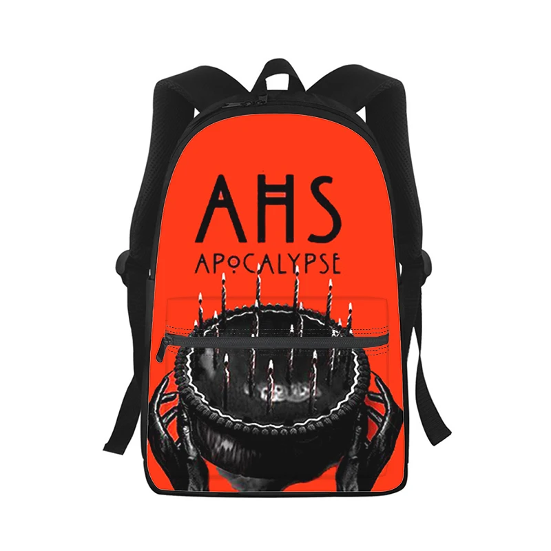 American Horror Story 1984 Men Women Backpack 3D Print Fashion Student School Bag Laptop Backpack Kids Travel Shoulder Bag