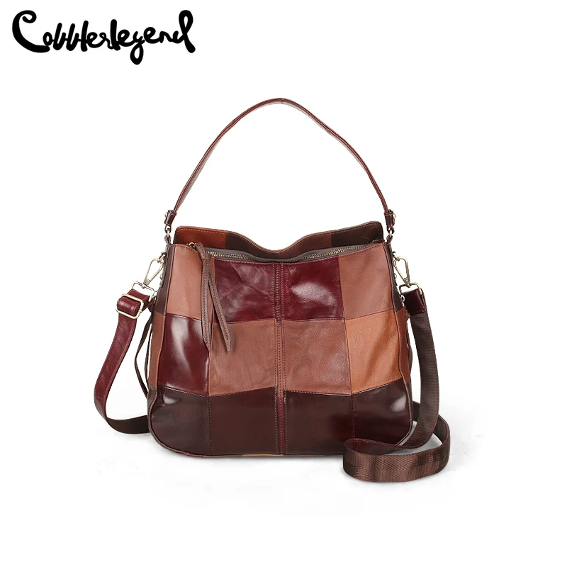 جلد طبيعي سعة كبيرة حقيبة حمل للنساء ، حقيبة كتف ، حقيبة يد مصمم ، أزياء فاخرة ، شحن مجاني