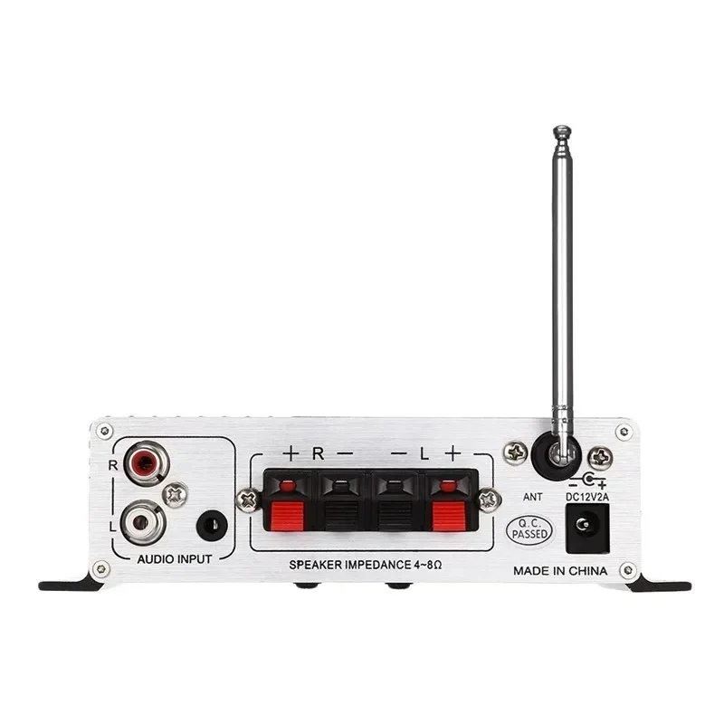 Pemutar Audio Stereo, untuk LP-A7 USB Lepy pemutar Digital versi Bluetooth 4.2 daya mobil Hi-Fi penguat Audio Stereo 2CH 20W RMS Home AMP SD CD DVD MP