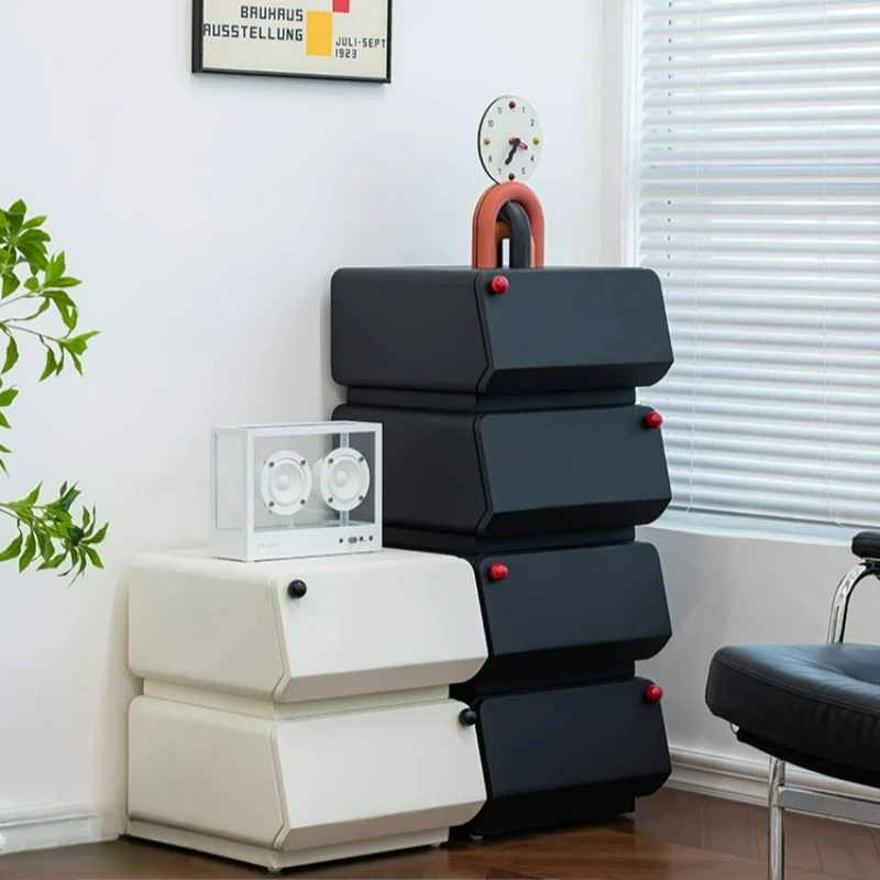 

Internet celebrity retro bedroom bedside table creative porch chest simple home storage locker