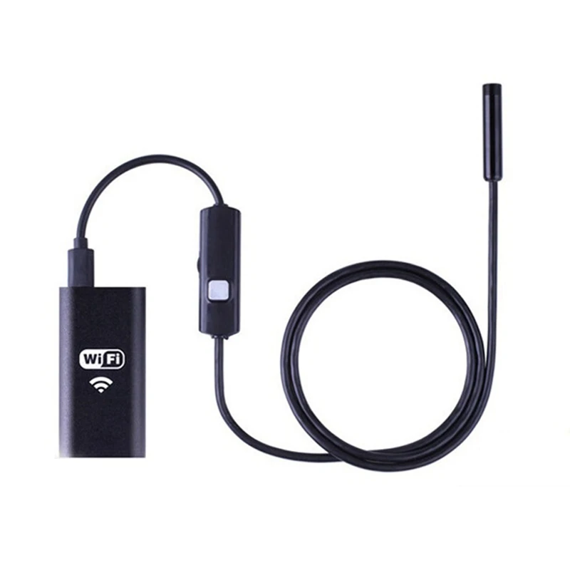 Wifi Endoscope Camera Mini Waterproof Inspection Snake Camera Borescope USB For Cars HD Wireless Endoscope 2M