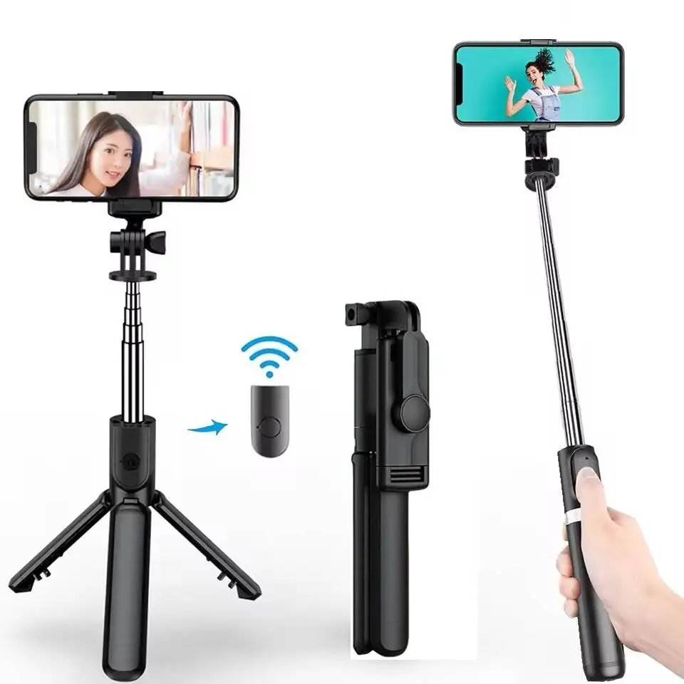 FGCLSY mini 3 в 1, беспроводная Bluetooth-палка для селфи, штатив, монопод, подставка, держатель для телефона, уличный мобильный телефон для путешествий, прямая трансляция