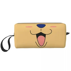 Custom Smile Chopper One Piece Travel Cosmetic Bag Women Anime Manga Toiletry Makeup Organizer Ladies Beauty Storage Dopp Kit