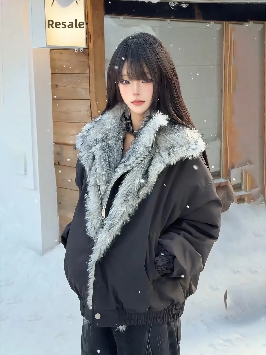 

Мужская зимняя куртка Bla Wolf King с двойным воротником, утепленная, из хлопка, с длинными рукавами, из полиэфирного волокна, Cleanfit